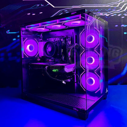 Torre Overkill: Ryzen 7 8700F - Board B840M Wifi6 - RAM 16GB DDR5 - M.2 1TB Gen4 - RX 9060XT 16GB - 700W 80+ Bronze
