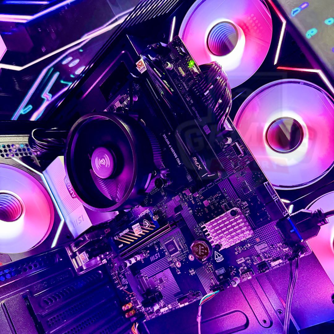 Torre Bullet: Ryzen 7 8700G - Board B840M Wifi6 - RAM 16GB DDR5 - M.2 1TB Gen4 - 700W Bronze
