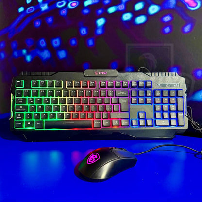 Combo Bullet: Ryzen 7 8700G - Board B840M Wifi6 - RAM 16GB DDR5 - M.2 1TB Gen4 - 700W Bronze - Monitor 25' 200Hz - Teclado y Mouse
