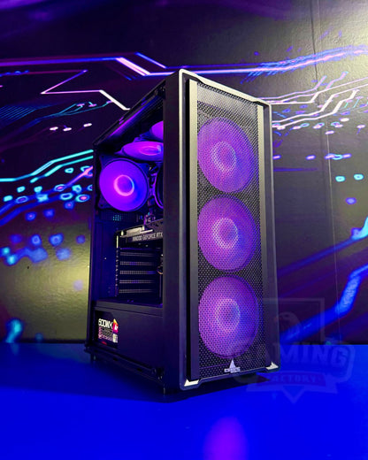 Torre Atlas: Ryzen 5 5500 - Board B550M WIFI - RAM 16GB - M.2 500GB - RTX 3050 6GB