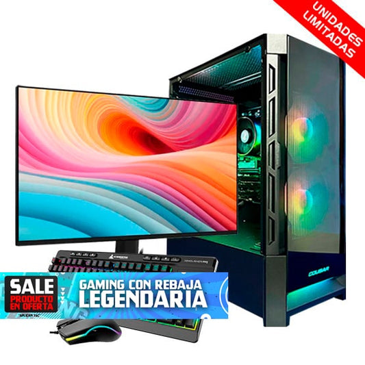 PC COMBO FROZEN|RYZEN 7 8700G|B650|RAM 16GB|SSD512|MONITOR 24"| COMBOTECLADOY MOUSE RGB