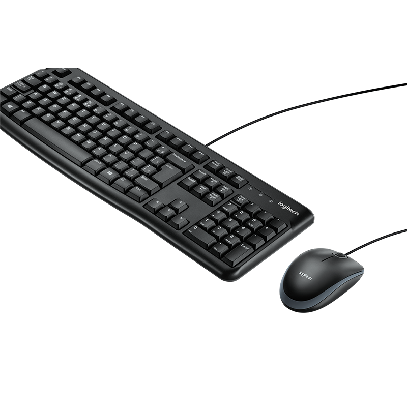 Combo teclado y mouse Logitech MK120