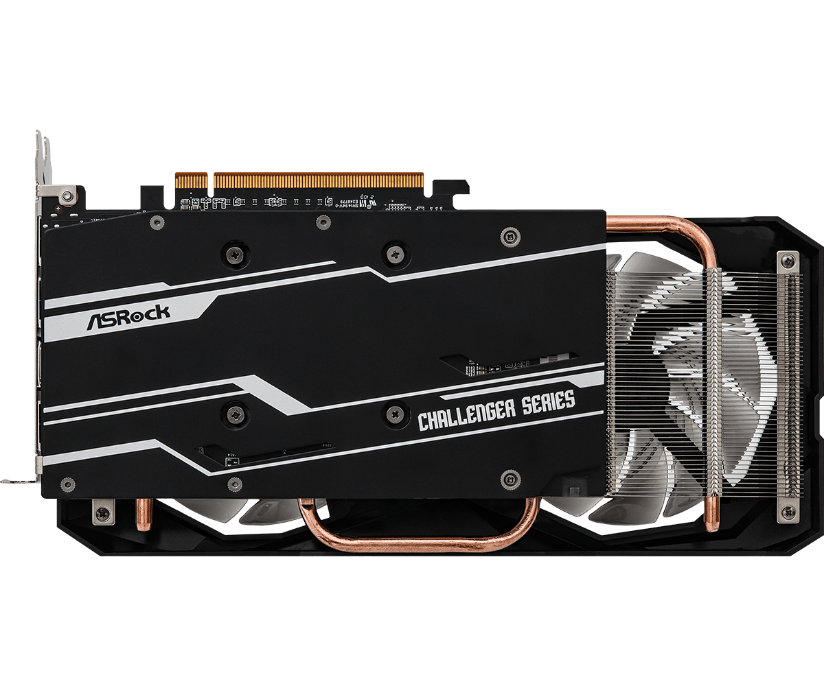 Tarjeta de video AMD RX 7600 8GB Asrock Challenger OC Dual Fan