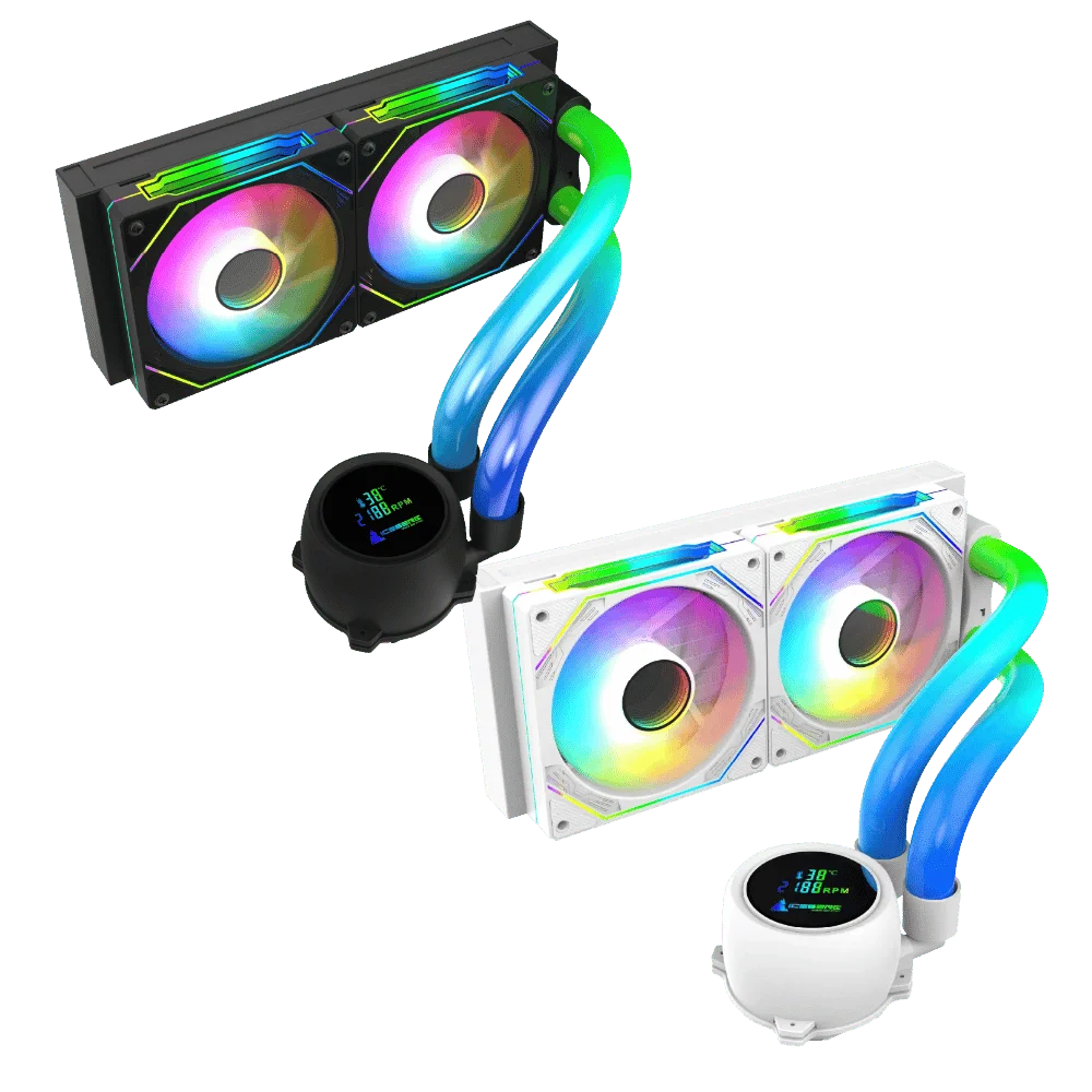 Refrigeración Líquida Iceberg Maximus 240mm Manguera RGB Pantalla LED