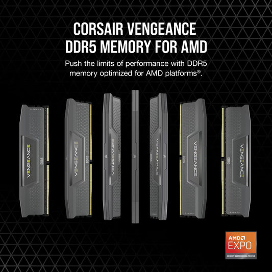 Memoria RAM DDR5 16GB (1x16) 6000MT/s CL36 Corsair Vengeance