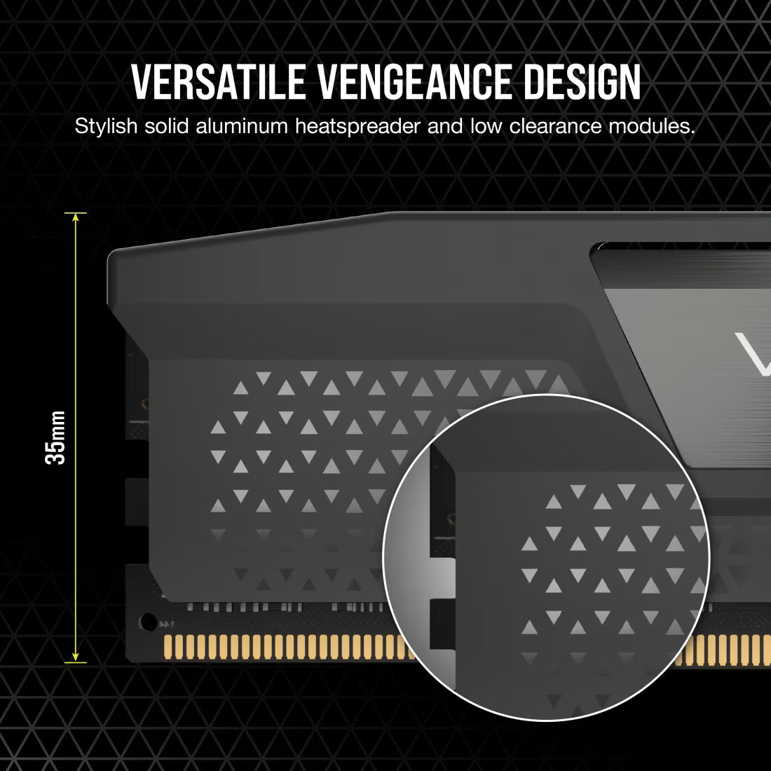 Memoria RAM DDR5 16GB (1x16) 6000MT/s CL36 Corsair Vengeance