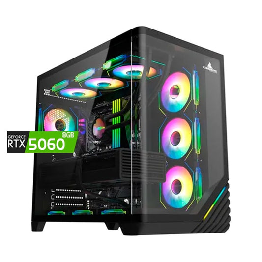 TORRE WARLOCK/ Ryzen 5 7600-B650-RAM16GB-SSD1TB-RTX50608GB