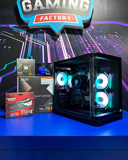 Combo Revolution: Ryzen 5 8500G - Board MSI B840M Wifi6 - RAM 16GB DDR5 - M.2 512GB - Monitor 24' 100Hz 1ms - Combo teclado y mouse