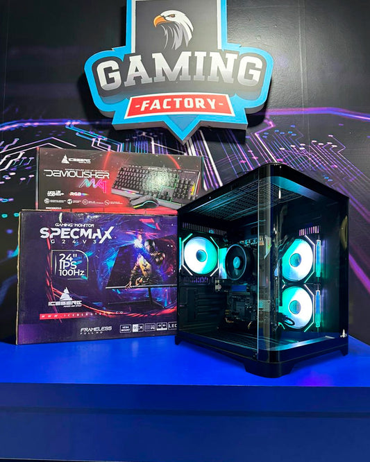 Combo Revolution: Ryzen 5 8500G - Board MSI B840M Wifi6 - RAM 16GB DDR5 - M.2 512GB - Monitor 24' 100Hz 1ms - Combo teclado y mouse