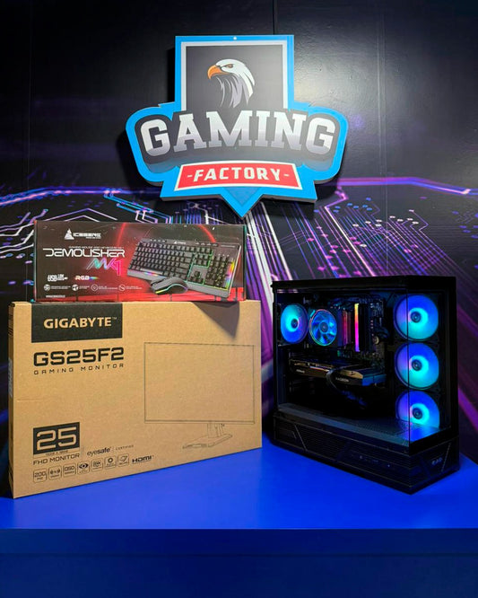 Combo Doom: Ryzen 7 5800XT - Board B550M Wifi - RAM 16GB - M.2 1TB - RTX 5060 8GB / RX 7600 - Monitor 25'' 200Hz - Teclado y mouse