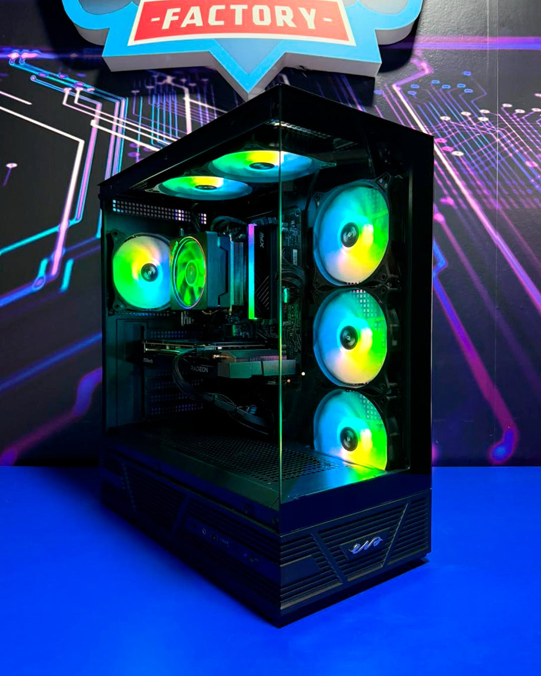 Combo Doom: Ryzen 7 5800XT - Board B550M Wifi - RAM 16GB - M.2 1TB - RTX 5060 8GB / RX 7600 - Monitor 25'' 200Hz - Teclado y mouse