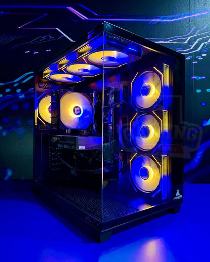 PC Rampage: Ryzen 5 9600X - Board B840M Wifi6 - RAM DDR5 16GB - M.2 1TB Gen4 - RTX 5070 12GB - 750W 80+
