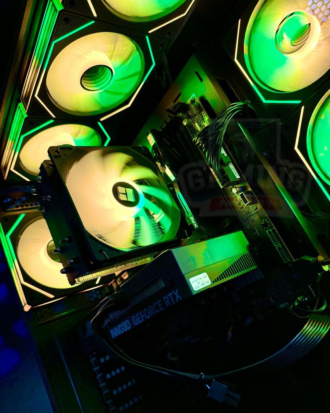 PC Rampage: Ryzen 5 9600X - Board B840M Wifi6 - RAM DDR5 16GB - M.2 1TB Gen4 - RTX 5070 12GB - 750W 80+