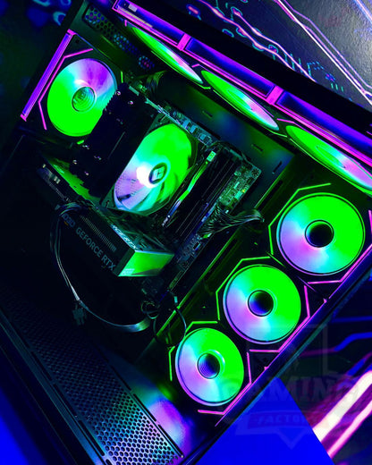 PC Rampage: Ryzen 5 9600X - Board B840M Wifi6 - RAM DDR5 16GB - M.2 1TB Gen4 - RTX 5070 12GB - 750W 80+