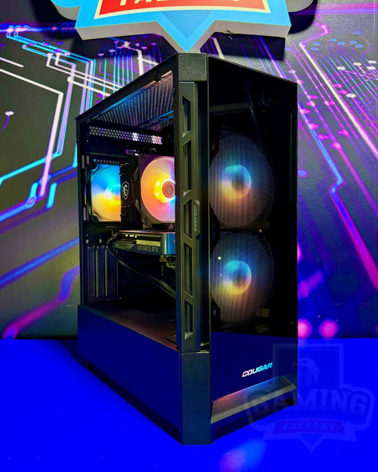 Torre Striker: Ryzen 5 9600X - Board B650M Wifi - DDR5 16GB RGB - M.2 512GB - RTX 5060Ti 16GB - 750W 80+