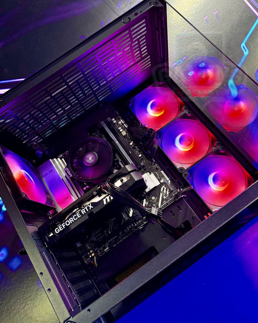 Torre Vulkan: Ryzen 7 8700F - Board B650 WIFI6 - 16GB DDR5 - M.2 512GB - 750W 80+ Bronze - Escoge la gráfica