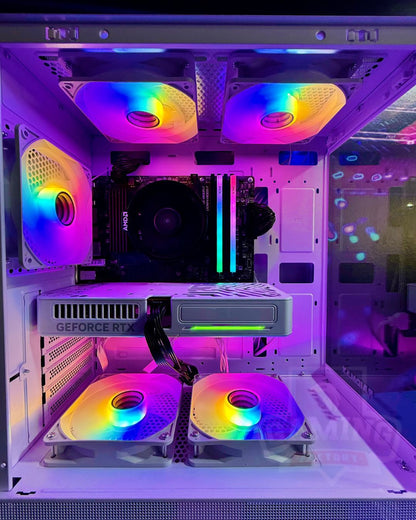 Torre Velvet: Ryzen 7 5700 - Board B550M Wifi - 16GB 2x8 RGB - M.2 512GB - Escoge la Gráfica - 850W 80+ Bronze