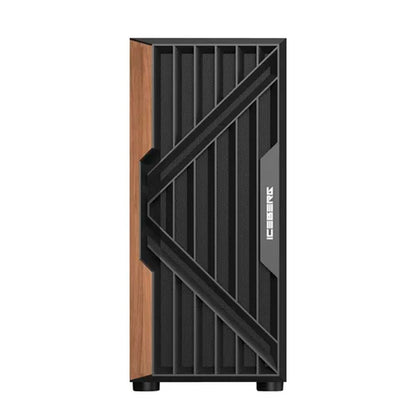 Chasis Iceberg Wood Vector – ATX | 7 Ventiladores ARGB | Vidrio Templado | Estilo madera