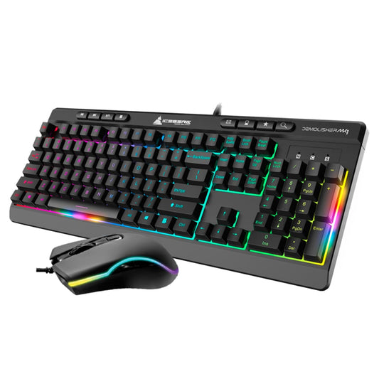 Combo Gamer Iceberg Demolisher MK1  | Teclado + Mouse RGB
