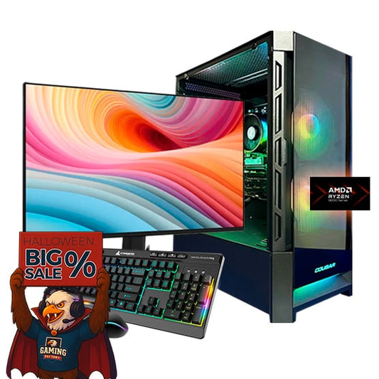 PC COMBO FROZEN|RYZEN 7 8700G|B650|RAM 16GB|SSD512|MONITOR 24"| COMBOTECLADOY MOUSE RGB