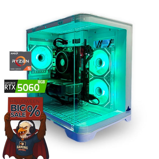 TORRE MINIGUN/ Ryzen 5 5500-B550-RAM32GB-SSD1TB-RTX50608GB