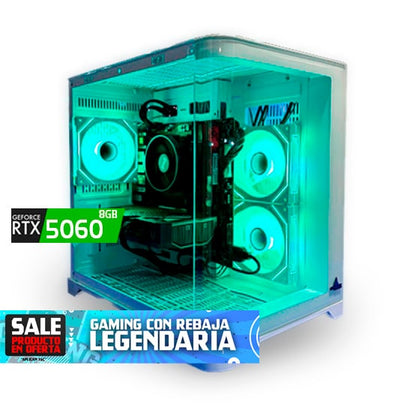 TORRE MINIGUN/ Ryzen 5 5500-B550-RAM32GB-SSD1TB-RTX50608GB