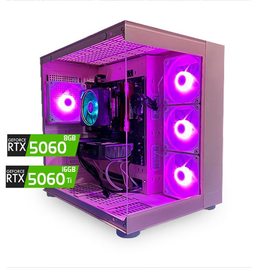 TORRE NEVULA RTX/ Ryzen 7 5800XT-B550-RAM32GB-SSD1TB-RTX50608GB/RTX5060TI16GB