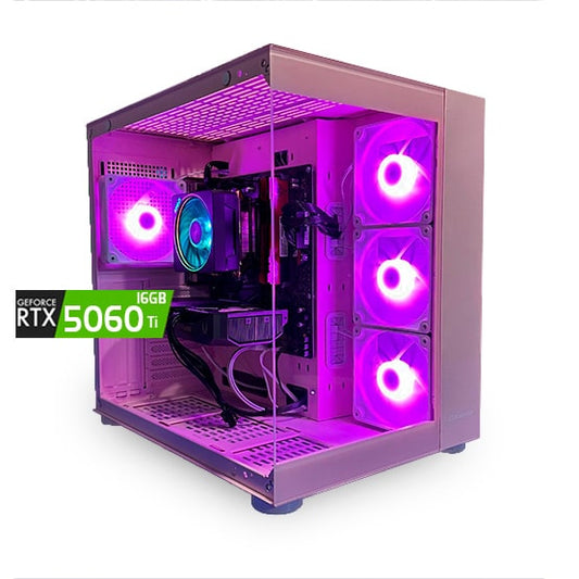 TORRE NEVULA RTX/ Ryzen 7 5800XT-B550-RAM32GB-SSD1TB-RTX50608GB/RTX5060TI16GB