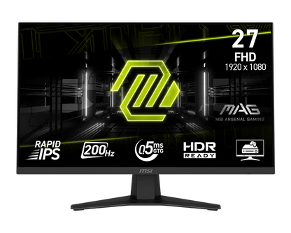 Monitor MSI MAG 274F 27” FHD 200Hz 0.5ms Fast IPS - HDR